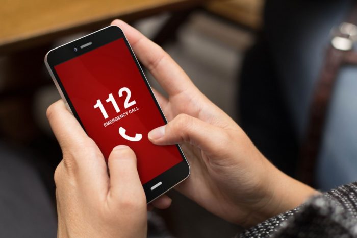 Aplikacja mobilna Alarm 112